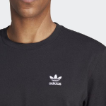 BACK+FRONT Trefoil Boxy T-shirt [Black:White]