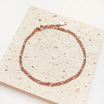 Браслет на ногу с цепочкой 3 мм из хирургической стали