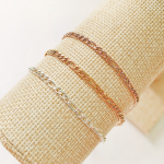 Браслет на ногу с цепочкой 3 мм из хирургической стали