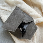 Magnetic Cover Cowhide Card Wallet — минимализм и надёжность в натуральной коже