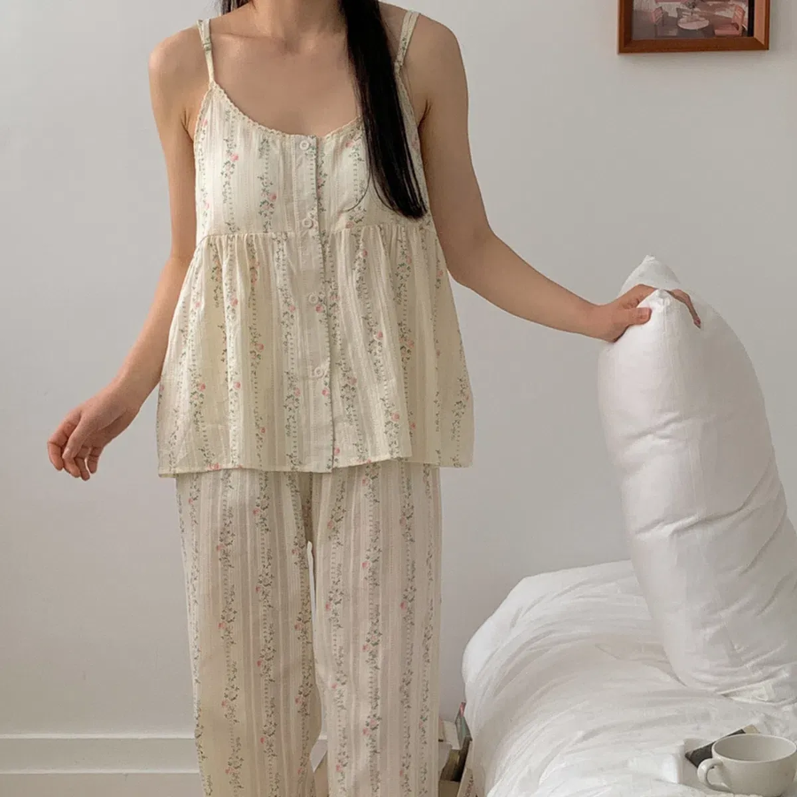 Bunny Sleeveless Pajama Set