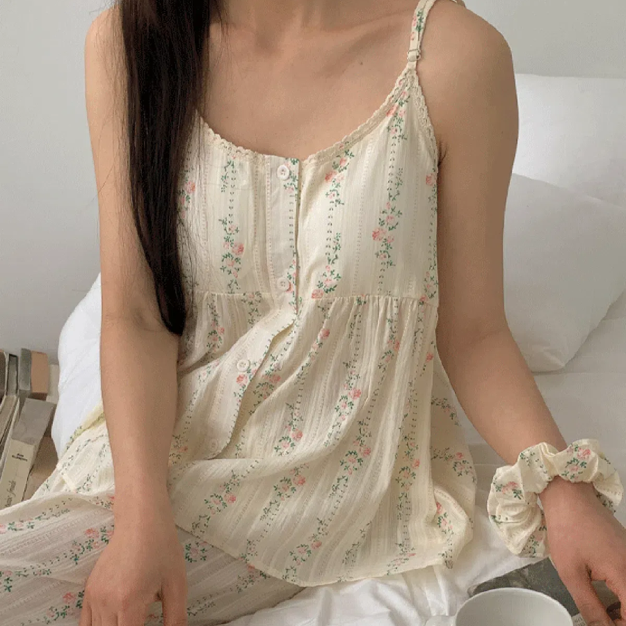 Bunny Sleeveless Pajama Set