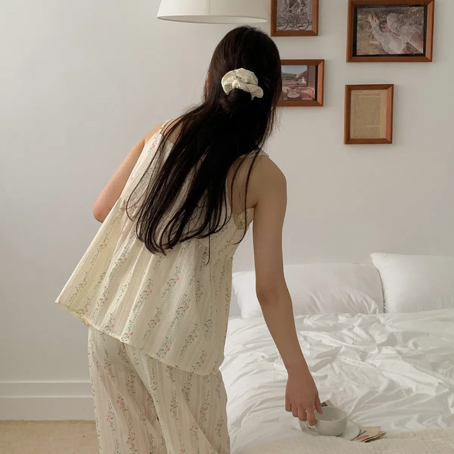 Bunny Sleeveless Pajama Set