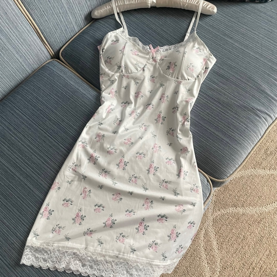 Cutie Rose Span Homewear Mini Onepiece