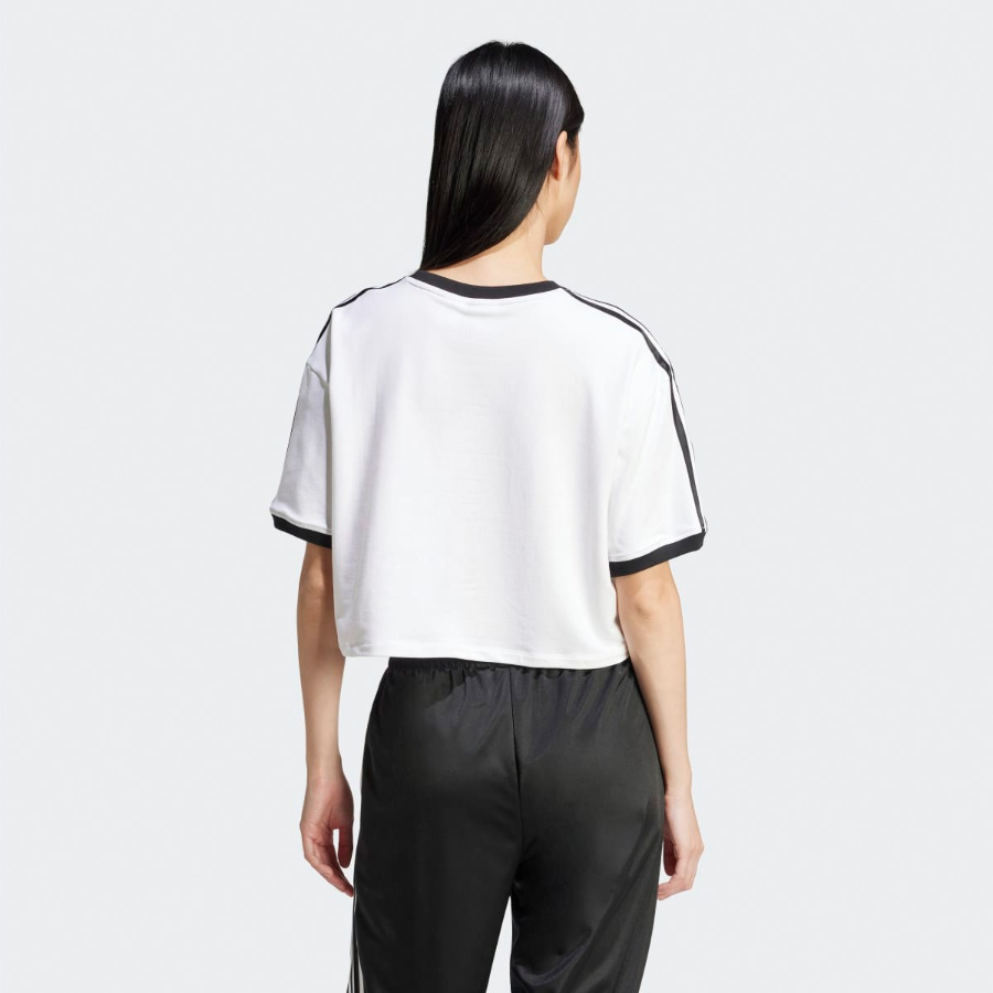 Adidas Adicolor 3S Loose Crop Tee