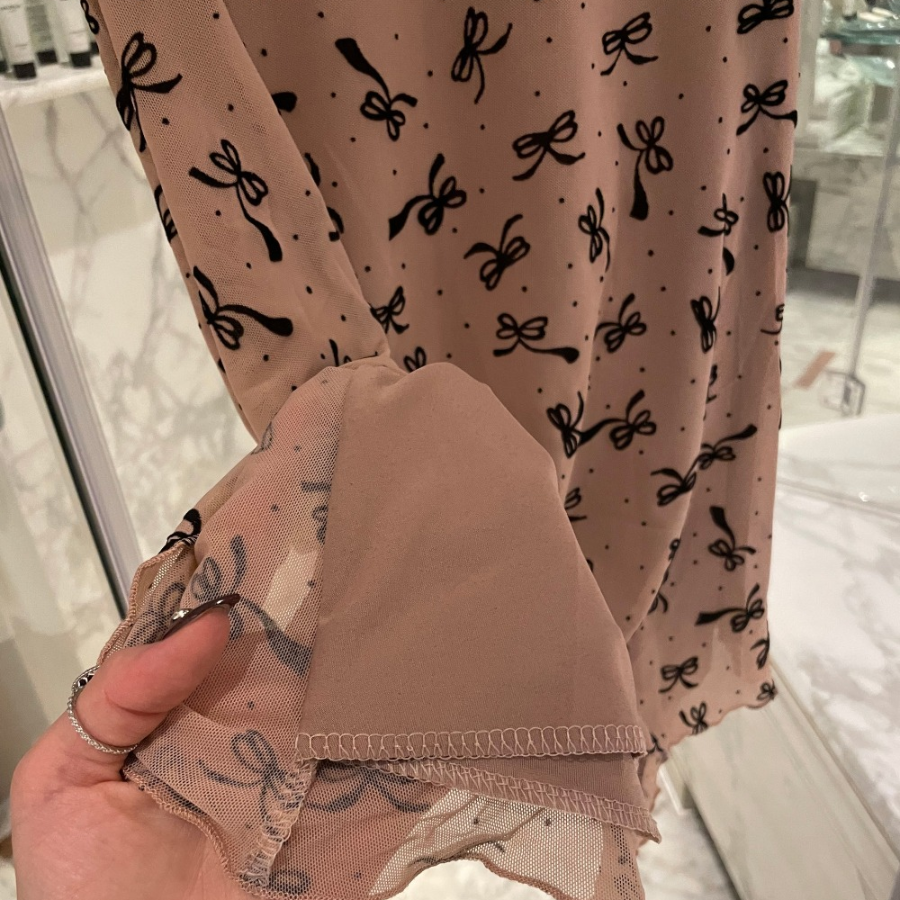 Ribbon Lovely Span Onepiece