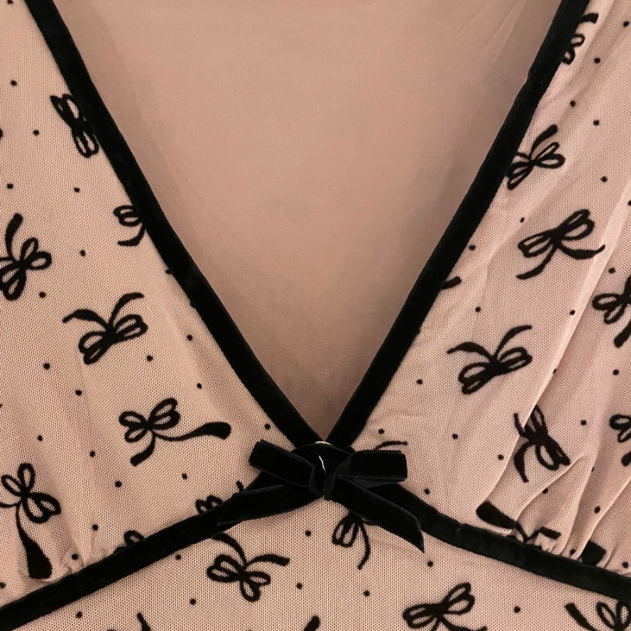 Ribbon Lovely Span Onepiece