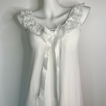 White Angel Square Frill Minsome Homewear Onepiece