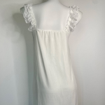 White Angel Square Frill Minsome Homewear Onepiece