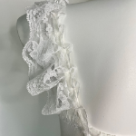 White Angel Square Frill Minsome Homewear Onepiece