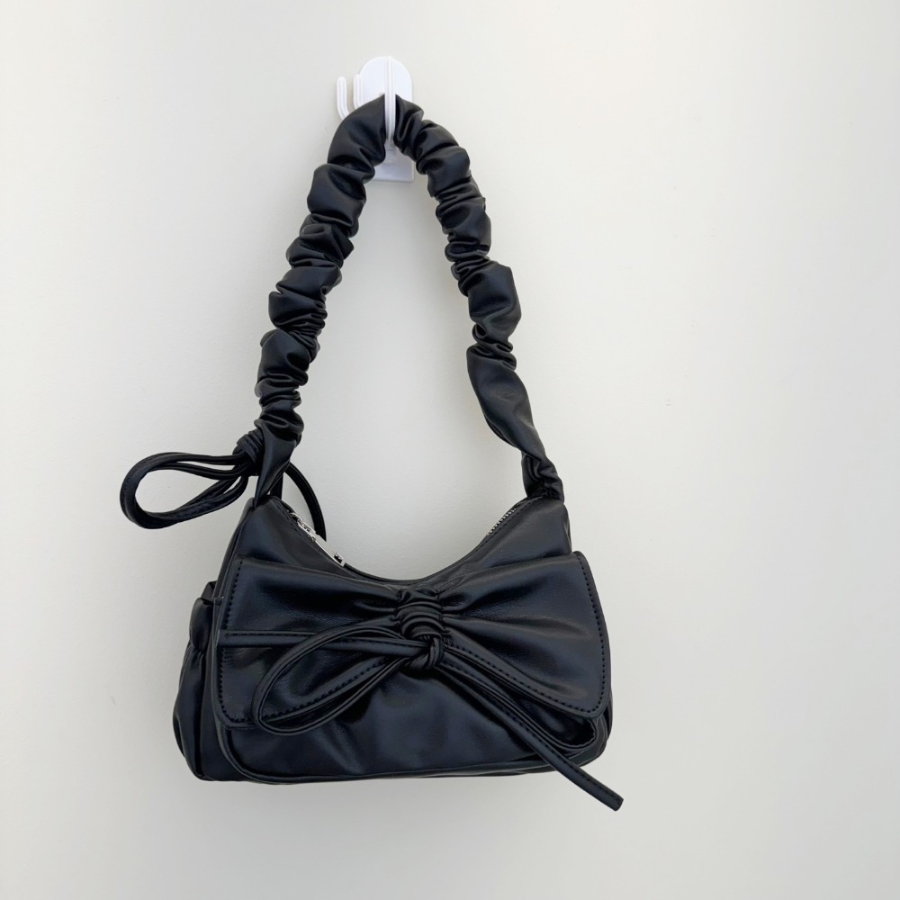 Tabi Shirring Ribbon Tote Shoulder Crossbag — женственность и практичность в одном аксессуаре