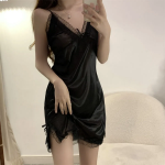 Rorin Lace Slip Mini Dress