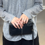 Simple Cowhide Wallet-Style Mini Clutch — сдержанный стиль и продуманная функциональность