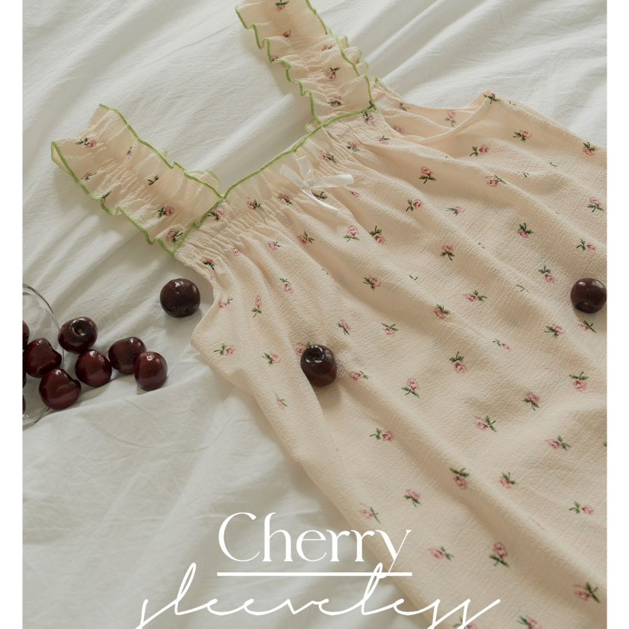 Afternoon Tea Sleeveless Dress Pajama
