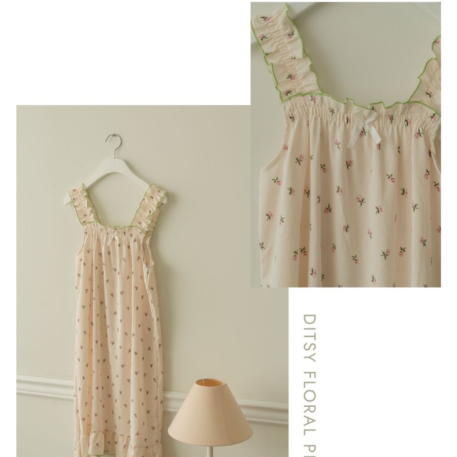 Afternoon Tea Sleeveless Dress Pajama