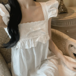 Summer White Onepiece Homewear