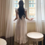 Summer White Onepiece Homewear