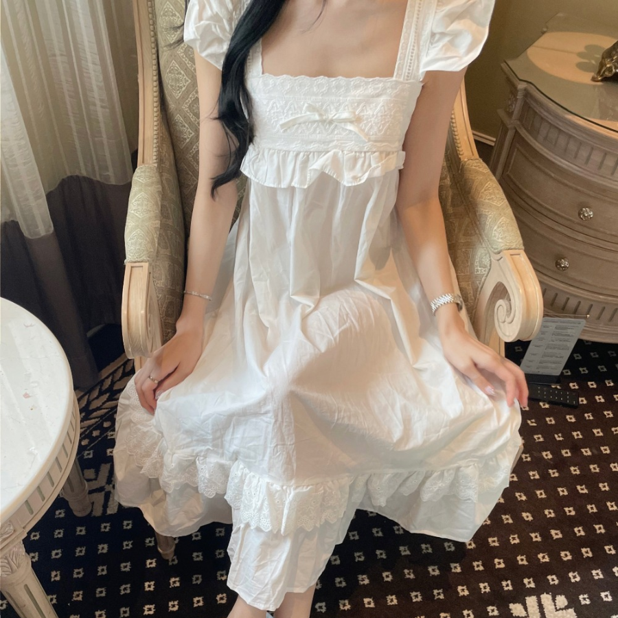 Summer White Onepiece Homewear