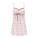 Lovely Cat Heart Ice Slip Dress