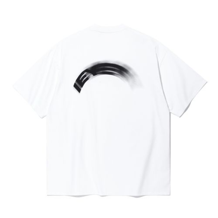 MOTION BACK LOGO T-SHIRT [White]