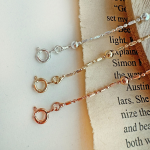 Серебряный браслет на ногу с шариками и квадратной цепочкой из серебра 925 пробы