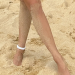 Браслет на ногу «Оушен» с эффектом многослойности