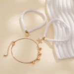 Браслет на ногу «Оушен» с эффектом многослойности