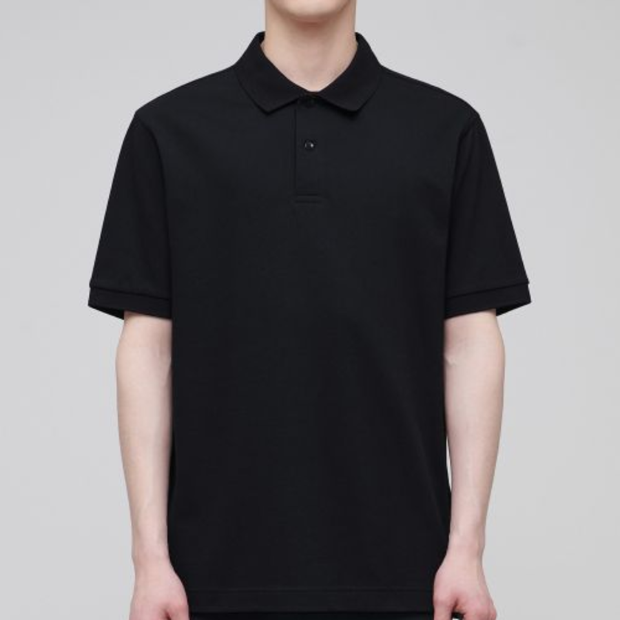 Cooltandard Piqué Polo Shirt [Black]