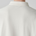[Cooltandard] Relaxed Fit Piqué Polo Shirt [Cream]