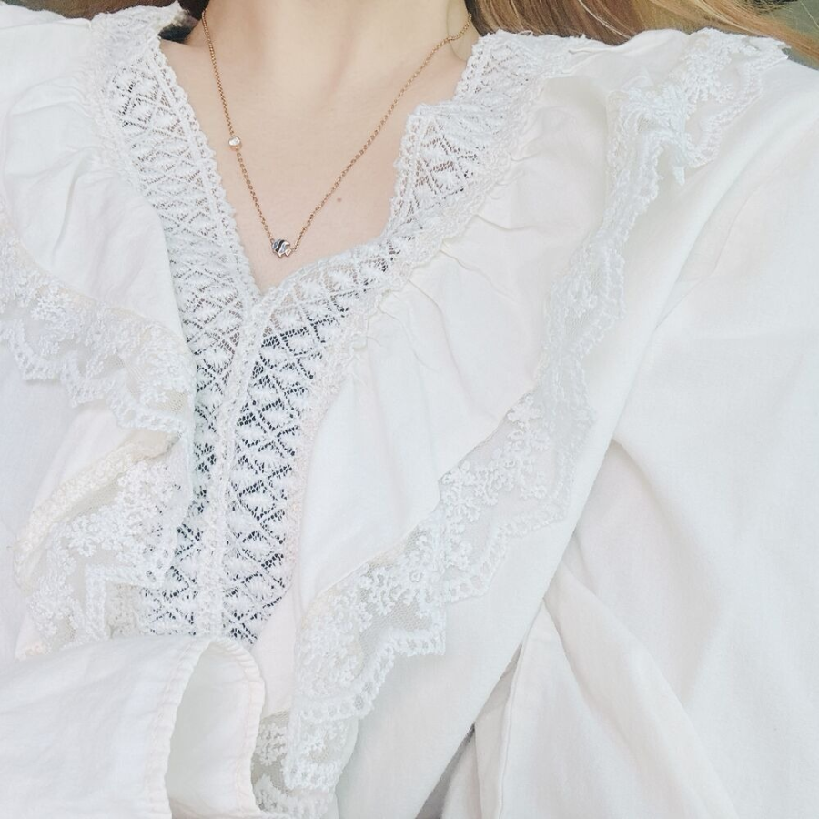 Колье с подвеской в виде тропической рыбки из хирургической стали