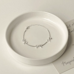 Браслет с бантом из латуни