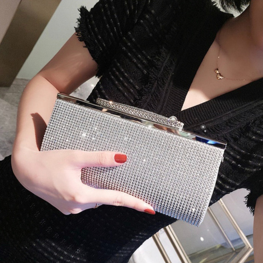 Luxury Bling Jewelry Mini Clutch — элегантный блеск для особенных случаев