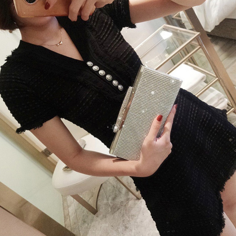 Luxury Bling Jewelry Mini Clutch — элегантный блеск для особенных случаев