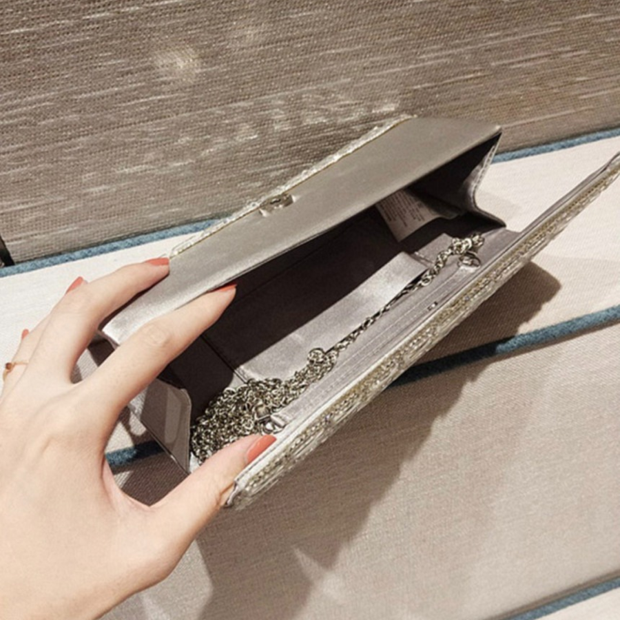 Luxury Bling Crystal Mini Wedding Clutch Bag — сияние, достойное особого случая