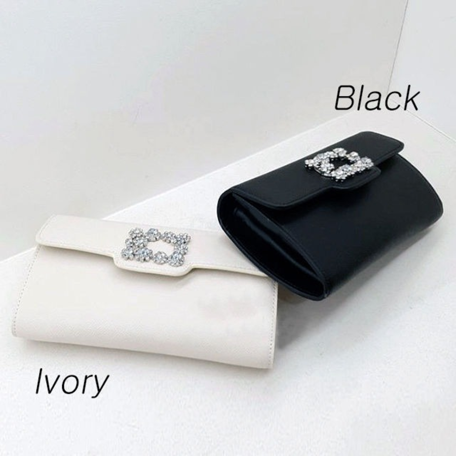 Elle Apsong Genuine Leather Jewel Clutch — элегантность и изысканность в одном аксессуаре