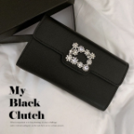 Elle Apsong Genuine Leather Jewel Clutch — элегантность и изысканность в одном аксессуаре