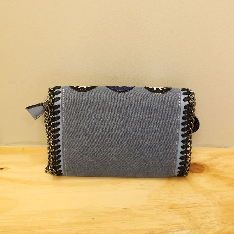 Blue Pattern Clutch Bag — изысканный акцент для вашего образа