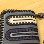 Blue Pattern Clutch Bag — изысканный акцент для вашего образа