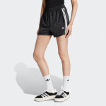 Adidas Pinstripe Satin Shorts