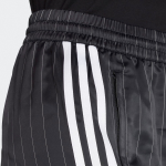 Adidas Pinstripe Satin Shorts