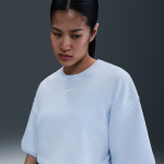 Nike Sportswear Phoenix Fleece Women’s Loose Short-Sleeve Crop French Terry Top