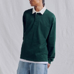 Oversized Rugby Shirt [Green]