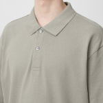 Relaxed Fit Piqué Polo Shirt [Pistachio]