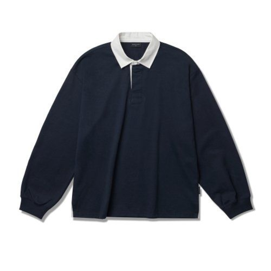 Oversized Rugby Shirt [Navy]