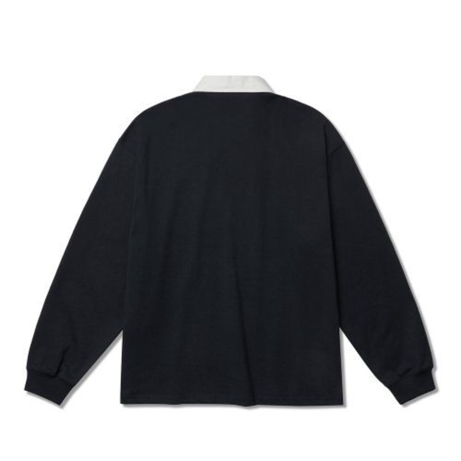 Oversized Rugby Shirt [Black]