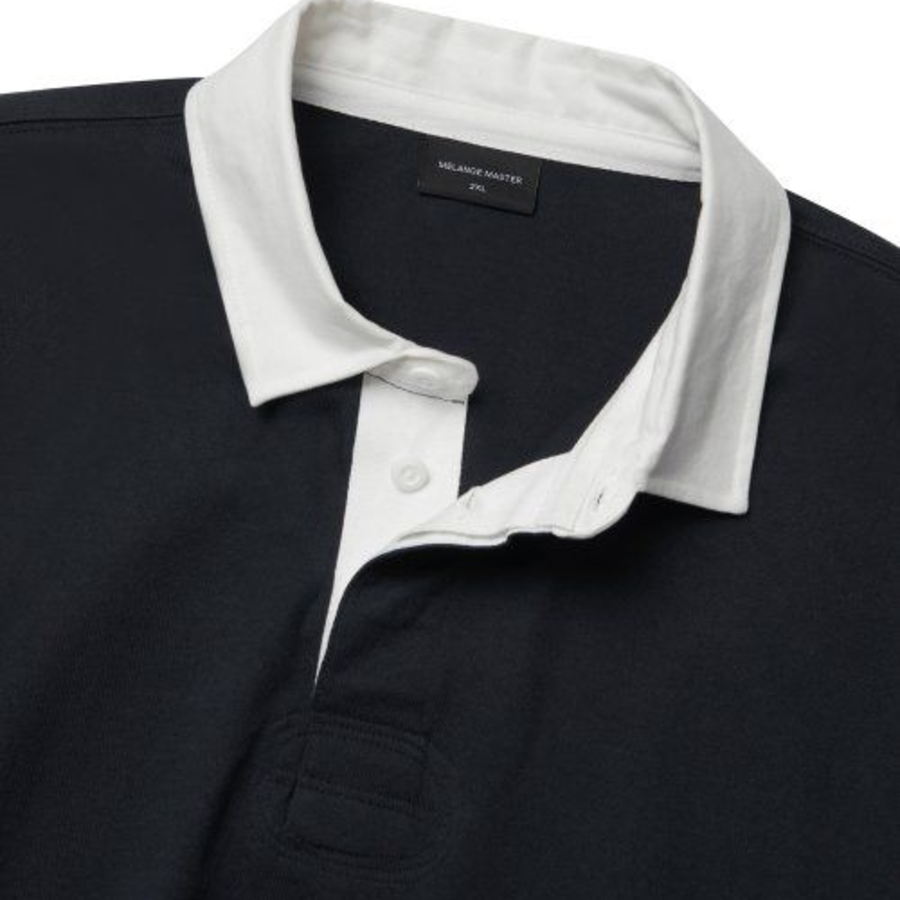 Oversized Rugby Shirt [Black]