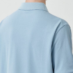 [Cooltandard] Piqué Polo Shirt [Sky Blue]