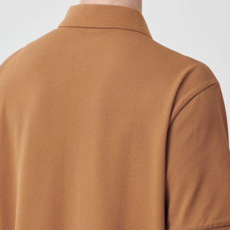 [Cooltandard] Piqué Polo Shirt [Terracotta]