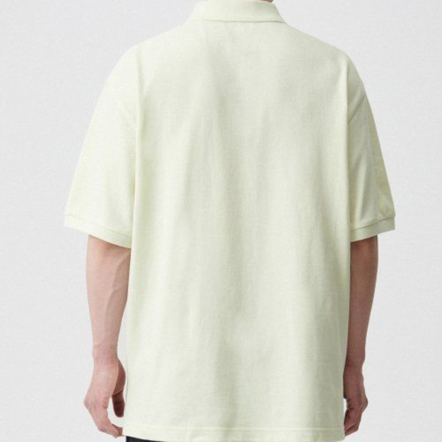 Relaxed Fit Piqué Polo Shirt [Lemonade]