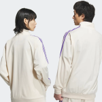 Adidas BB трек-топ – Wonder White / Purple (модель JD5269)